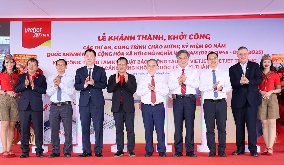 Công trình Vietjet tại Long Thành: Dấu mốc chiến lược chào mừng 80 năm Quốc khánh