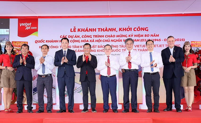 Công trình Vietjet tại Long Thành: Dấu mốc chiến lược chào mừng 80 năm Quốc khánh