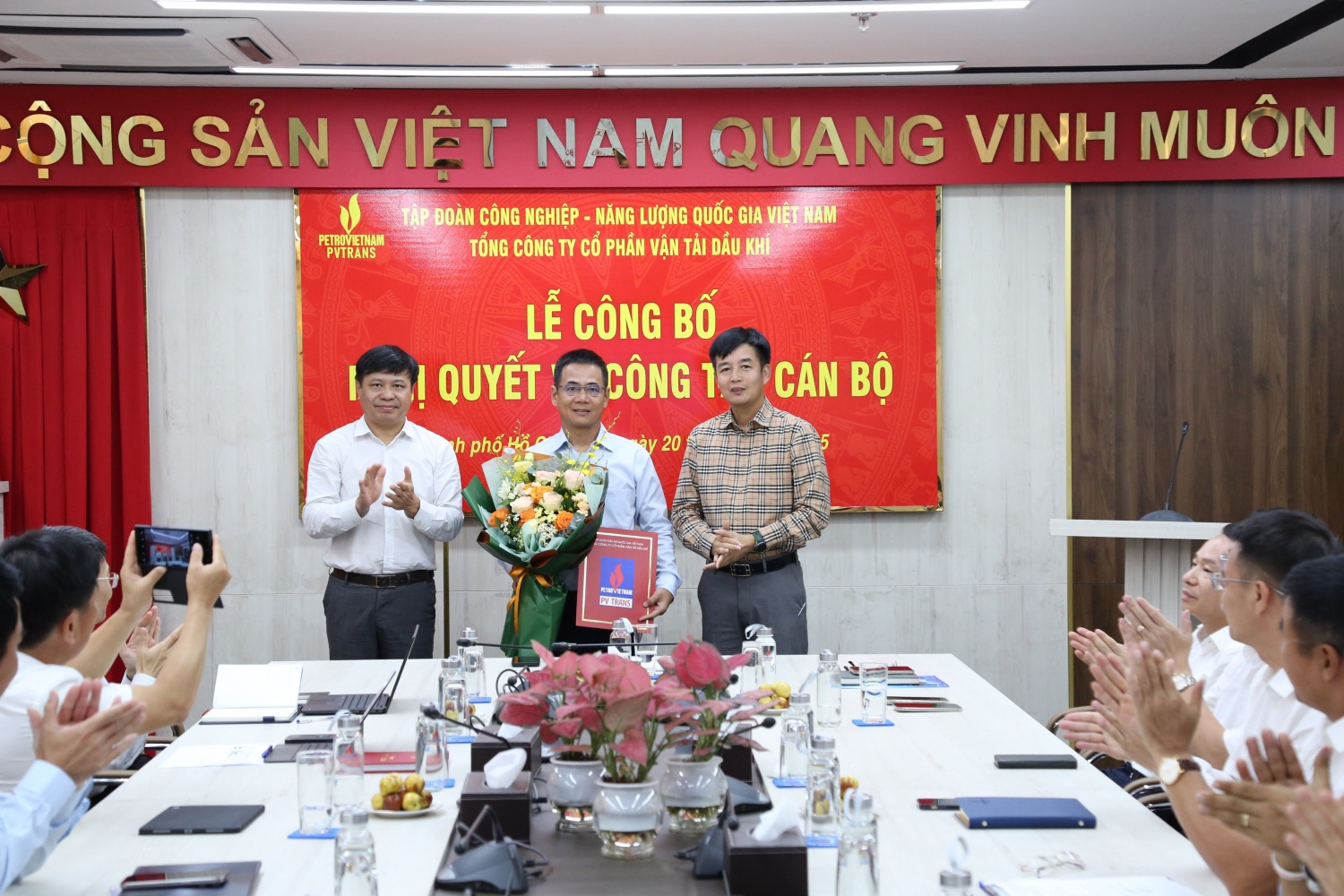 Ông Lê Mạnh Tuấn được bổ nhiệm giữ chức Thành viên HĐQT PVTrans