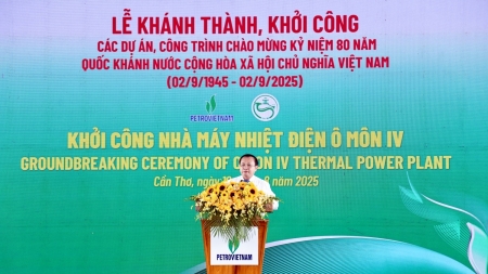 Thứ trưởng Bộ Tài chính Lê Tấn Cận: NMNĐ Ô Môn IV sẽ tạo động lực mới cho Đồng bằng sông Cửu Long