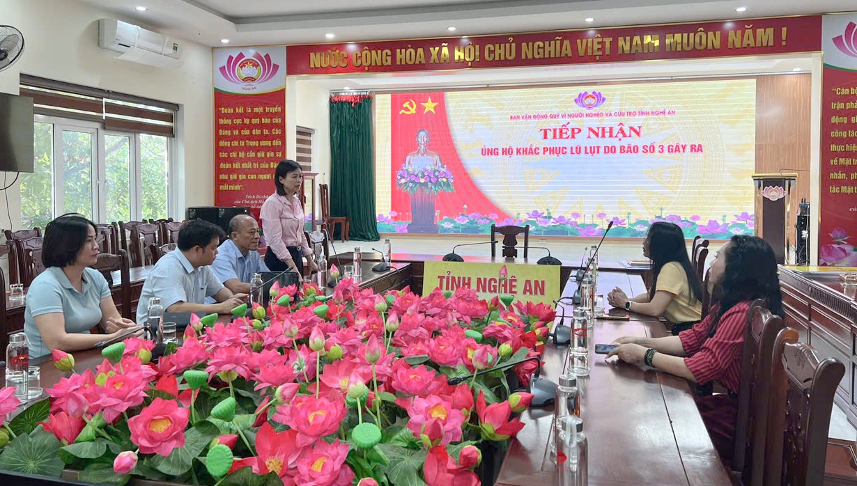 PV Power chung tay ủng hộ hỗ trợ đồng bào vùng lũ tỉnh Nghệ An