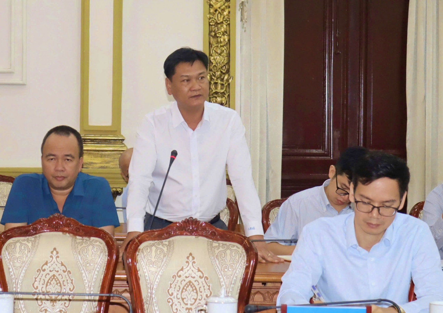 Lãnh đạo Bộ Công Thương kiểm tra tiến độ dự án Nhà máy điện Nhơn Trạch 3 và 4