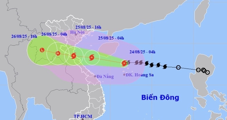 Bộ Công Thương ban hành Công điện khẩn ứng phó bão số 5