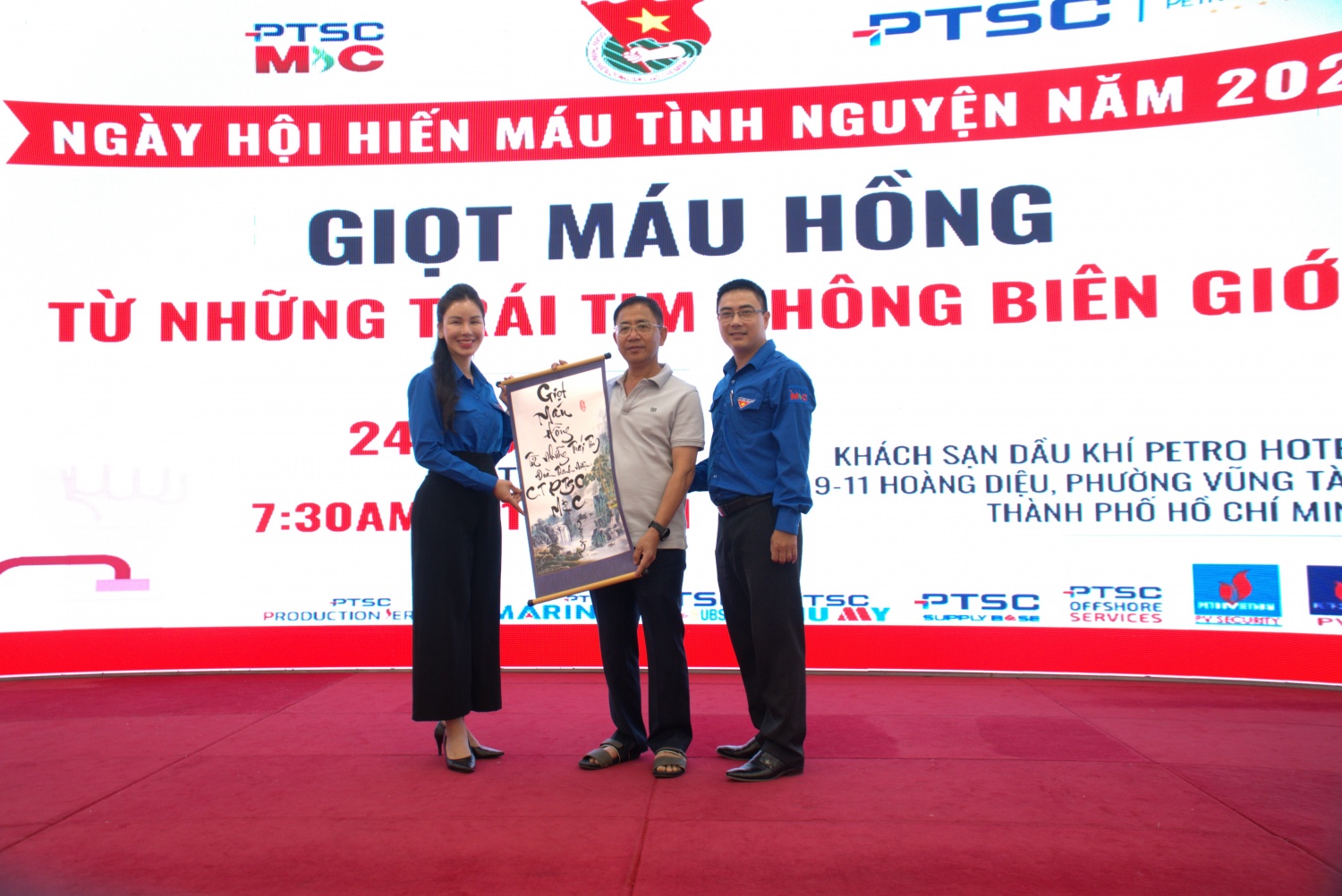 Ngày hội hiến máu tình nguyện tuổi trẻ PTSC M&C và các đơn vị: “Giọt máu hồng từ những trái tim không biên giới” Ngày hội hiến máu tình nguyện tuổi trẻ PTSC M&C và các đơn vị: “Giọt máu hồng từ những trái tim không biên giới”