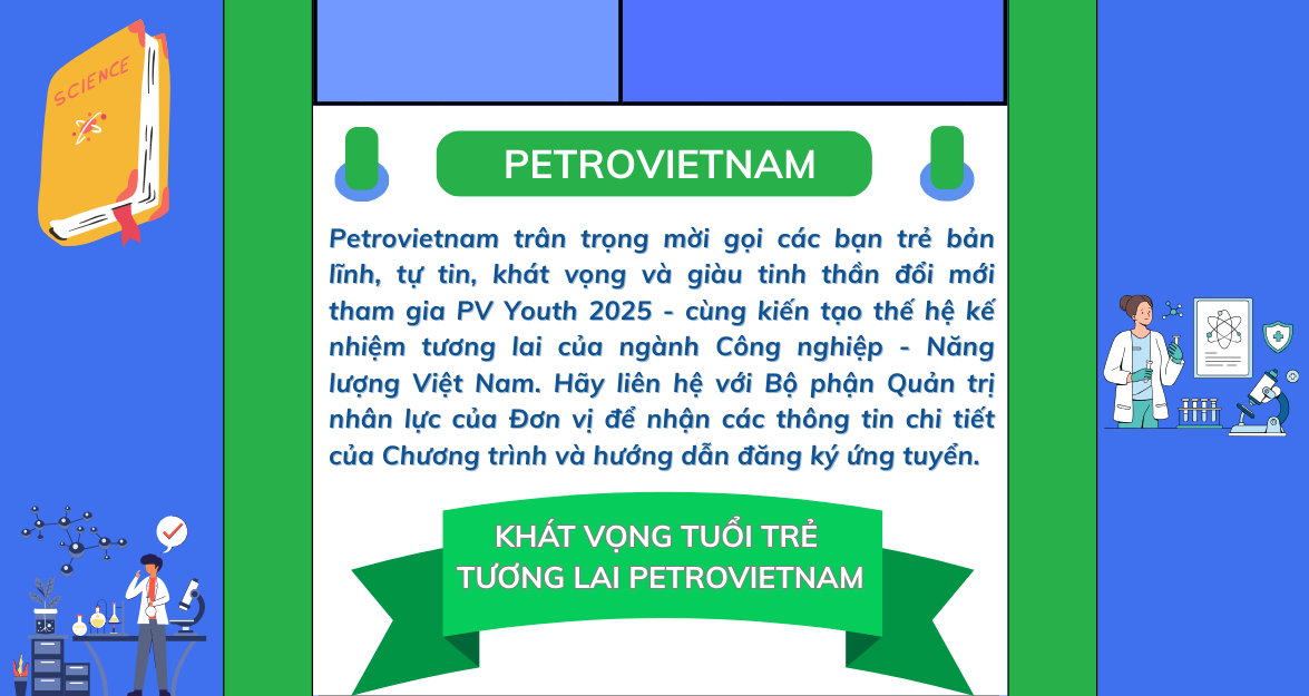Petrovietnam triển khai chương trình đào tạo Thanh niên xuất sắc, kiến tạo thế hệ kế nhiệm