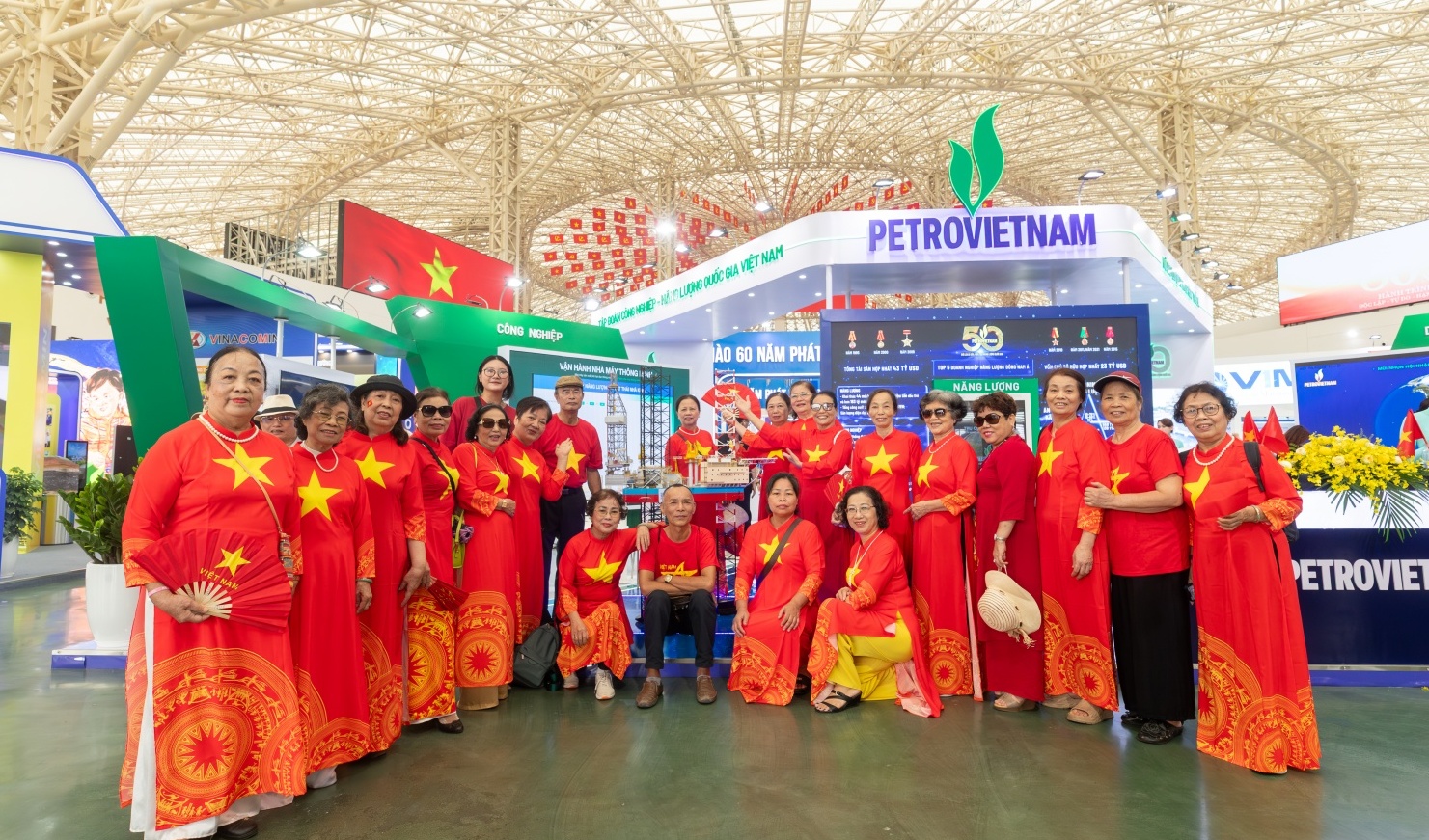 Petrovietnam tại Triển lãm Thành tựu đất nước: Niềm tự hào Hành trình "Giữ lửa di sản, kiến tạo năng lượng quốc gia”