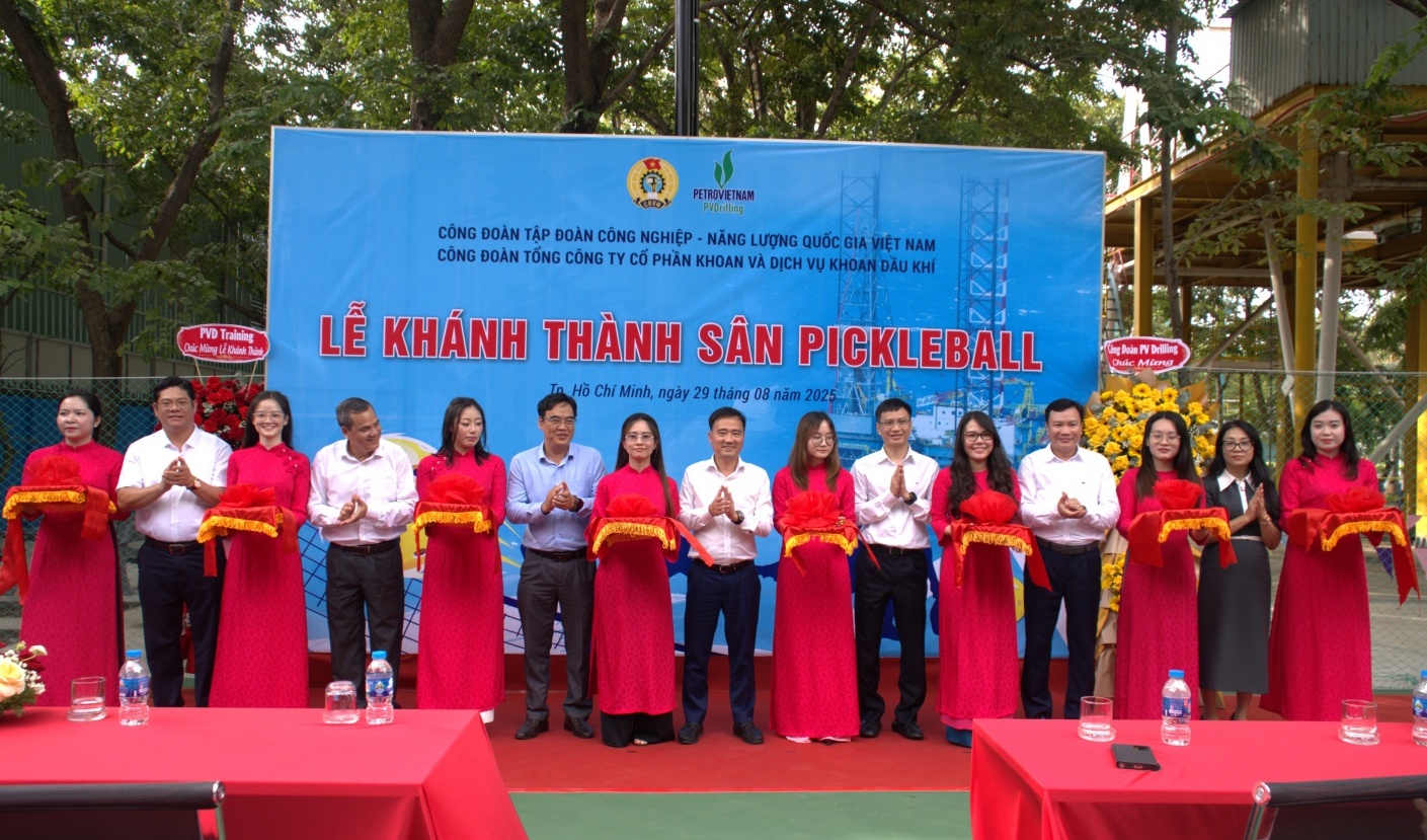Công đoàn PV Drilling: Đoàn kết - Sáng tạo - Đồng hành phát triển