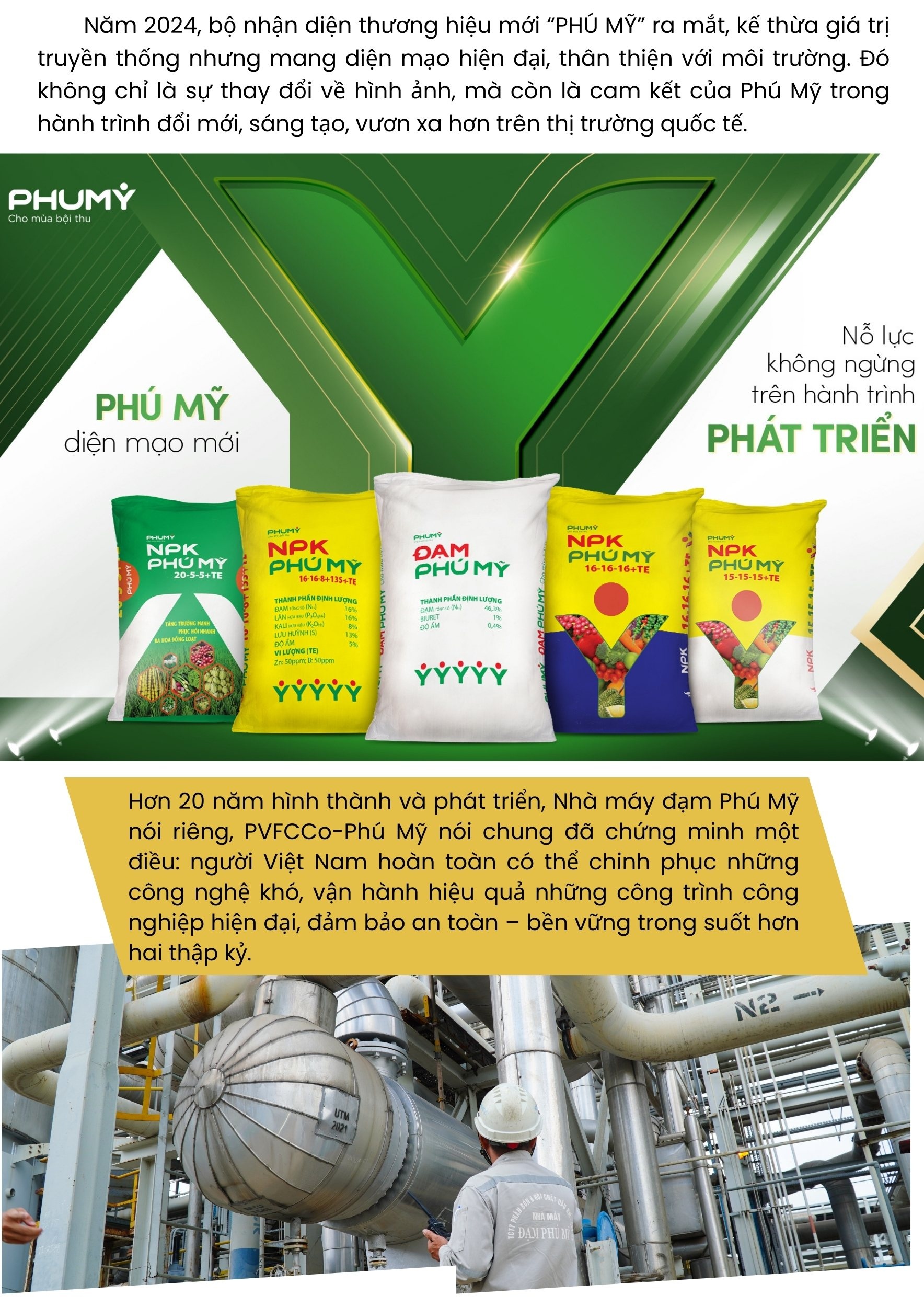 Phú Mỹ – Dấu son công nghiệp hóa dầu Việt Nam