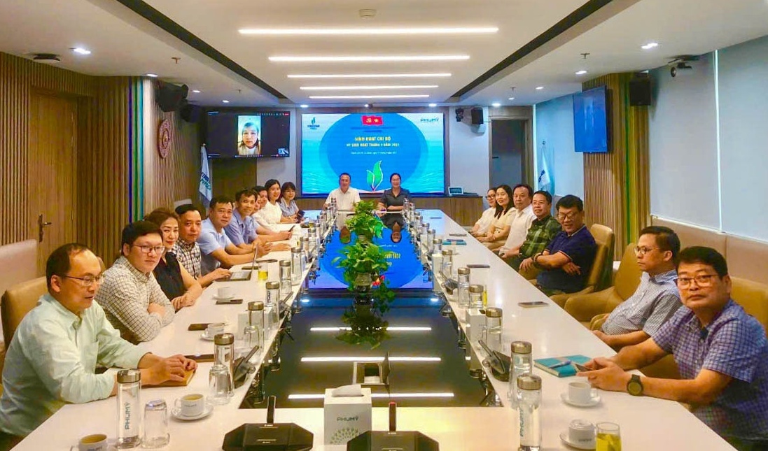 PVFCCo - Phú Mỹ phát huy tinh thần đoàn kết, trách nhiệm trong sinh hoạt Chi bộ