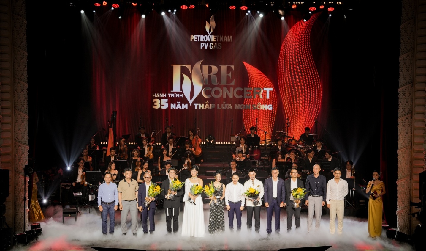 Fire Concert – Ngọn lửa nghệ thuật của PV GAS