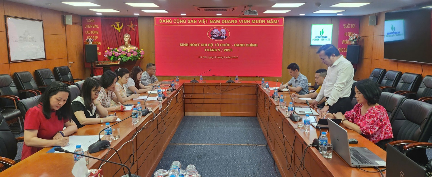 PV Power đổi mới nội dung, phương thức sinh hoạt Chi bộ