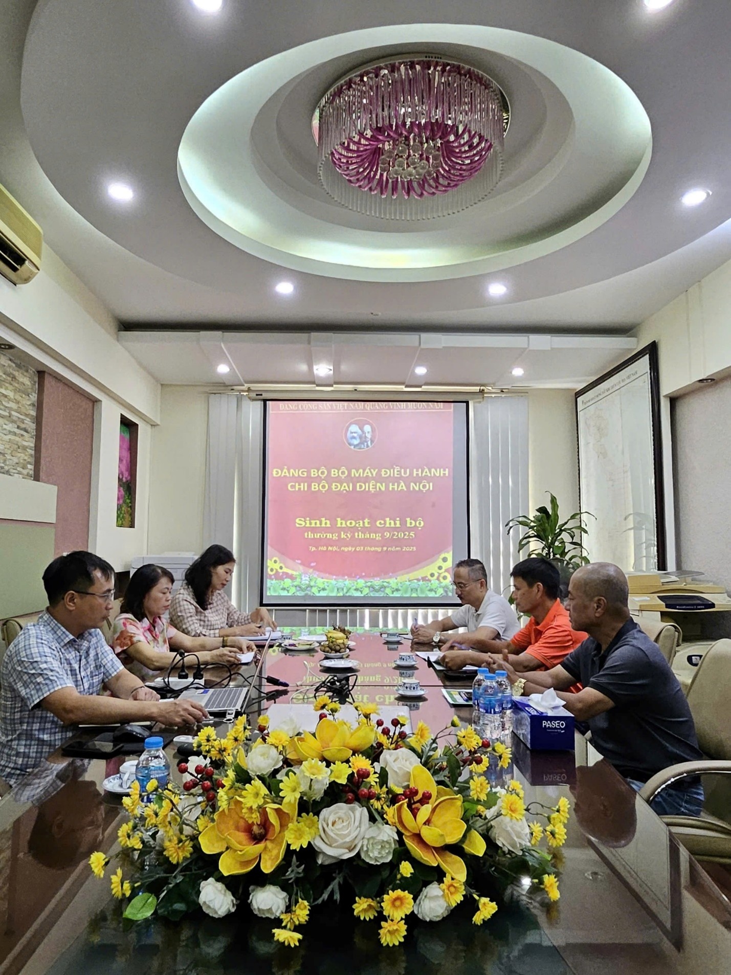 Đảng bộ Vietsovpetro triển khai thực hiện Chỉ thị 50 về nâng cao chất lượng sinh hoạt chi bộ