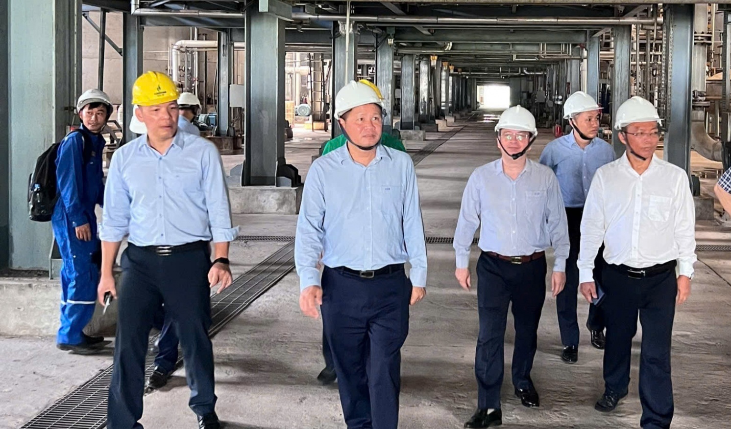 Chủ tịch HĐQT BSR rà soát tổng thể công tác tái khởi động Nhà máy NLSH Dung Quất