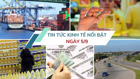 Tin tức kinh tế ngày 5/9: Cán cân thương mại hàng hóa tháng 8/2025 thặng dư 3,72 tỷ USD
