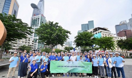 PQPOC chung tay “Làm cho thế giới sạch hơn”