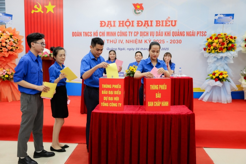 Đoàn cơ sở PTSC Quảng Ngãi: Phát huy sức trẻ, trí tuệ, khẳng định vai trò tiên phong