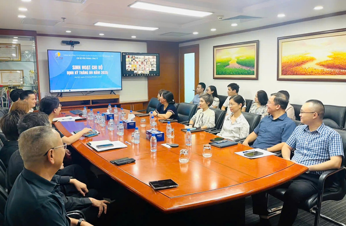Các Chi bộ PETROSETCO triển khai nhiệm vụ tháng 9, lan tỏa tinh thần đổi mới