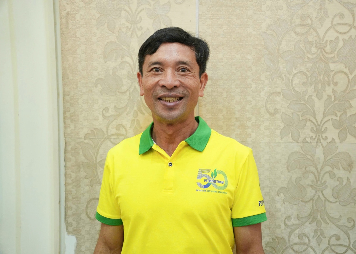 Đồng chí Chu Quang Long – Hội CCB Trường Cao đẳng Dầu khí