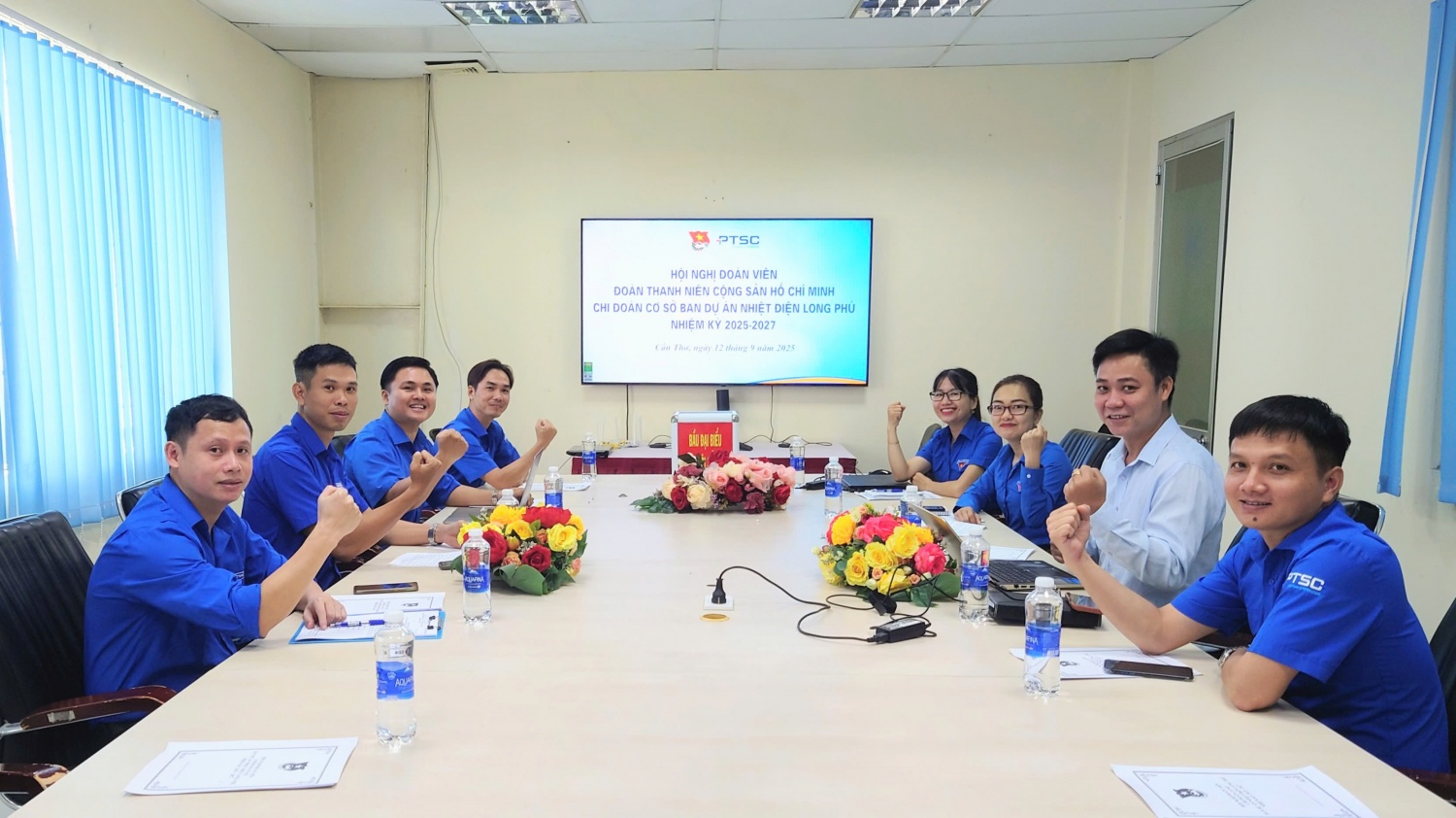 Hội nghị đoàn viên Chi đoàn Ban Dự án Nhiệt điện Long Phú PTSC nhiệm kỳ 2025-2027