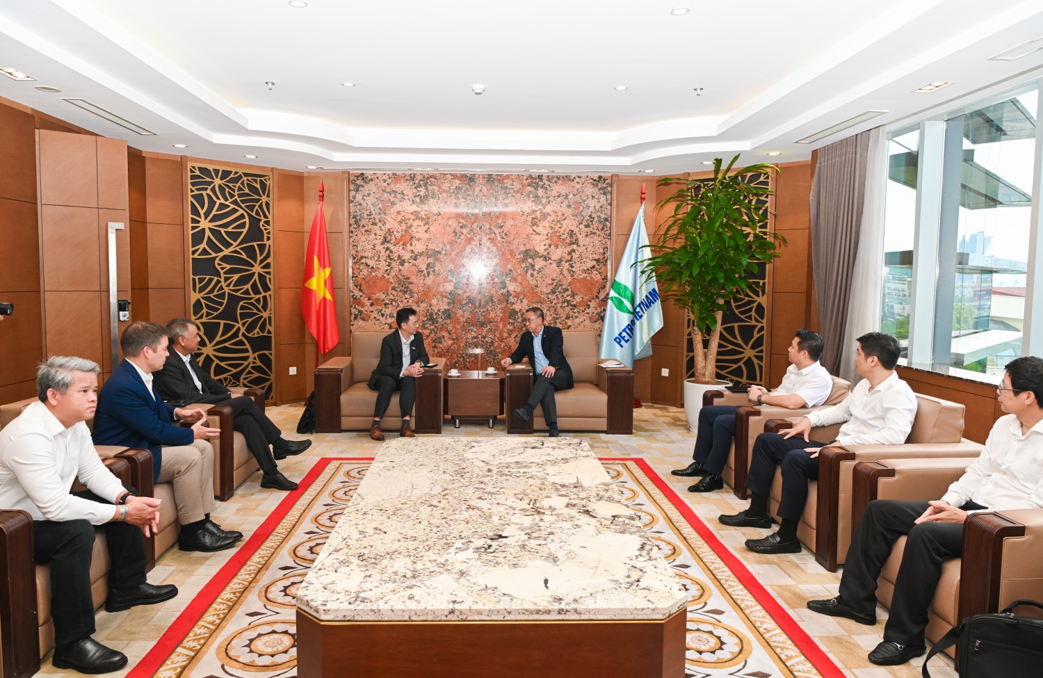 Toàn cảnh buổi làm việc Toàn cảnh buổi làm việc