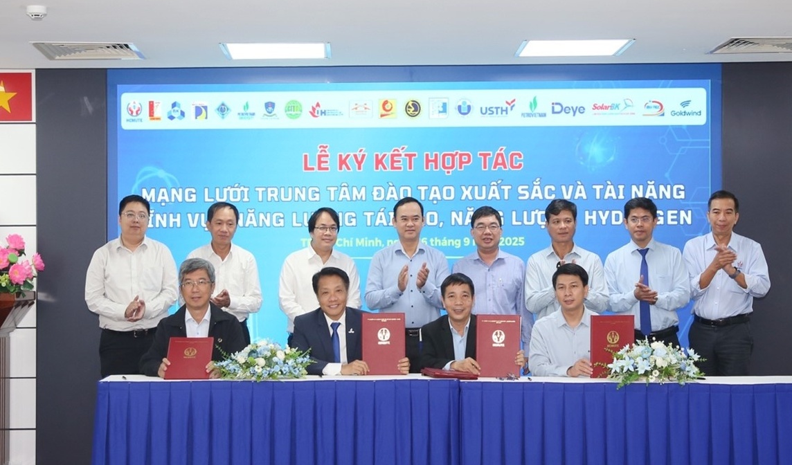 PVU ký kết thỏa thuận hợp tác đa phương về đào tạo, nghiên cứu trong lĩnh vực năng lượng tái tạo, hydrogen