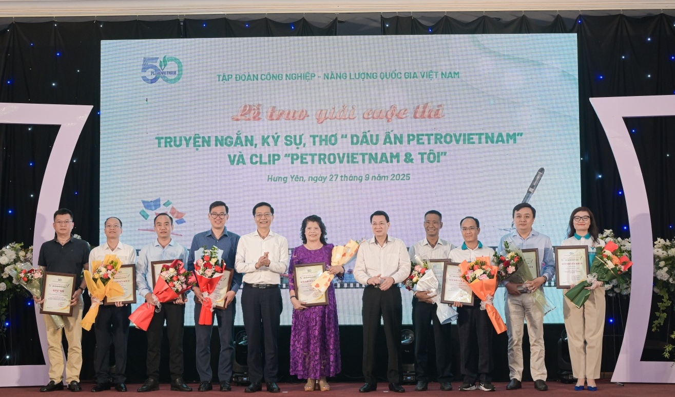 Lan tỏa “Dấu ấn Petrovietnam” qua các cuộc thi sáng tác văn học nghệ thuật kỷ niệm 50 năm thành lập Tập đoàn