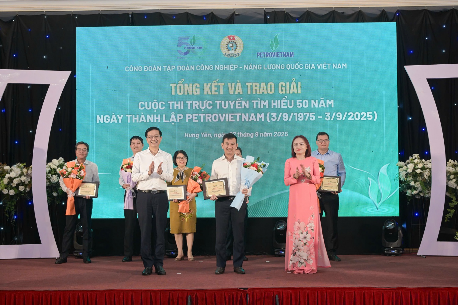 PVCFC đạt giải nhất cuộc thi “tìm hiểu 50 năm ngày thành lập Petrovietnam”