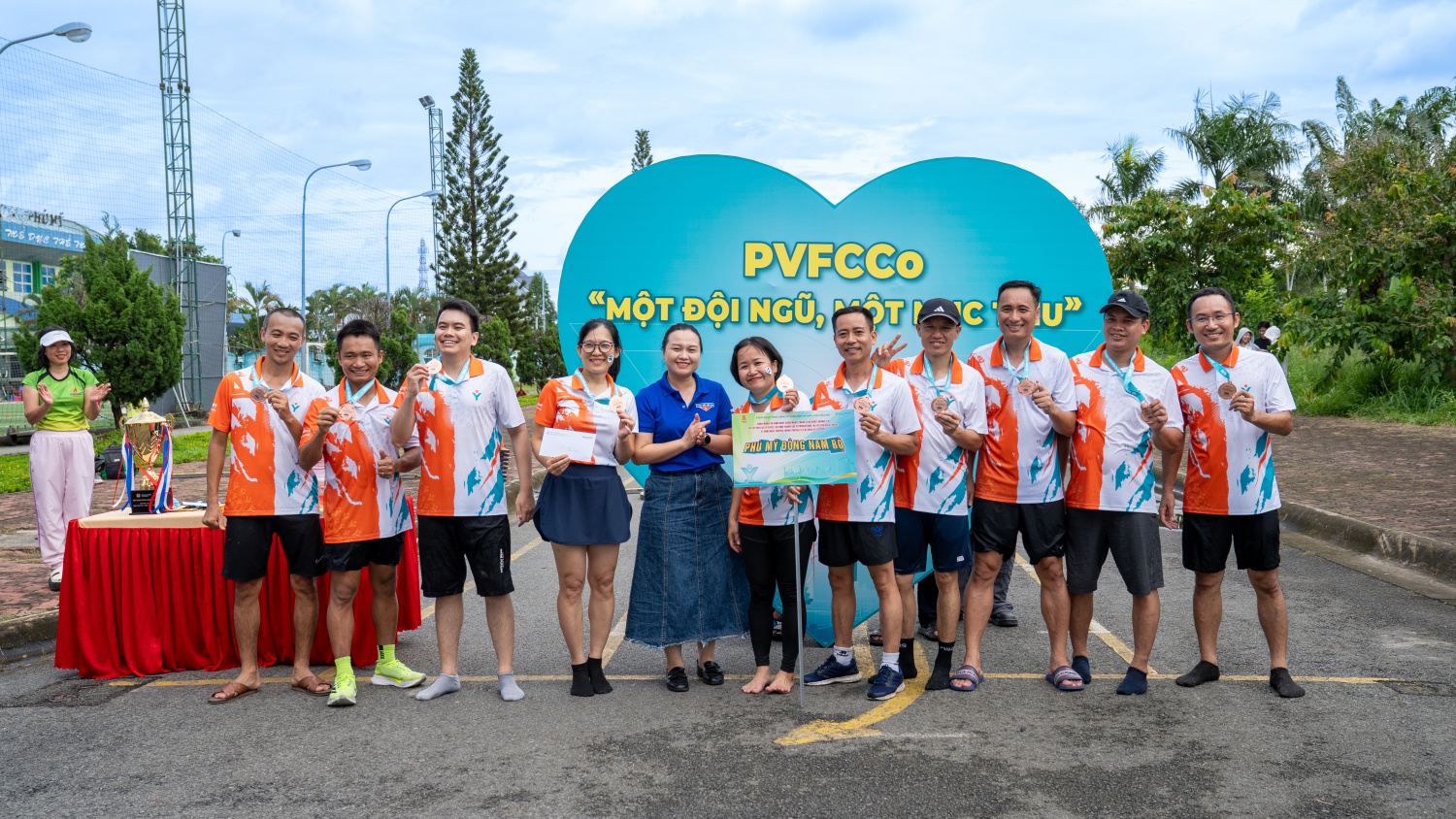 Hội thao PVFCCo – Phú Mỹ lần thứ 17: Lan tỏa tinh thần đoàn kết, bứt phá vì mục tiêu chung Hội thao PVFCCo – Phú Mỹ lần thứ 17: Lan tỏa tinh thần đoàn kết, bứt phá vì mục tiêu chung