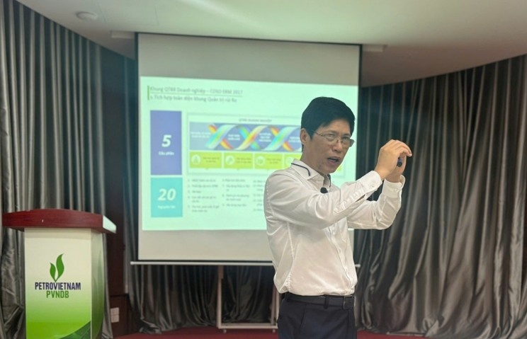 Petrovietnam tổ chức đào tạo nghiệp vụ quản trị rủi ro cho PVNDB
