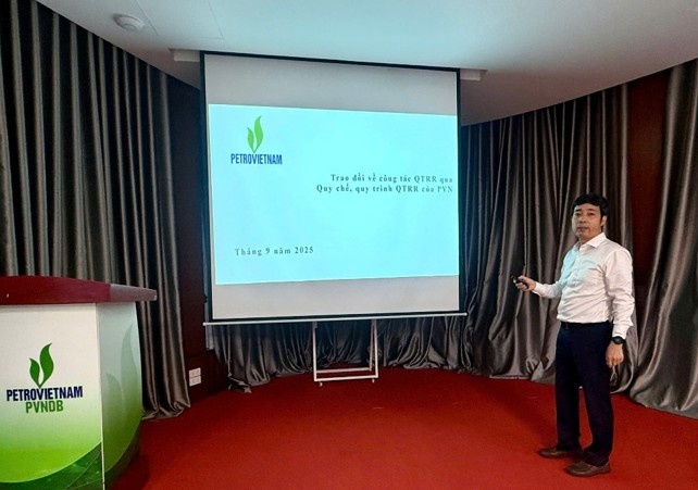 Petrovietnam tổ chức đào tạo nghiệp vụ quản trị rủi ro cho PVNDB