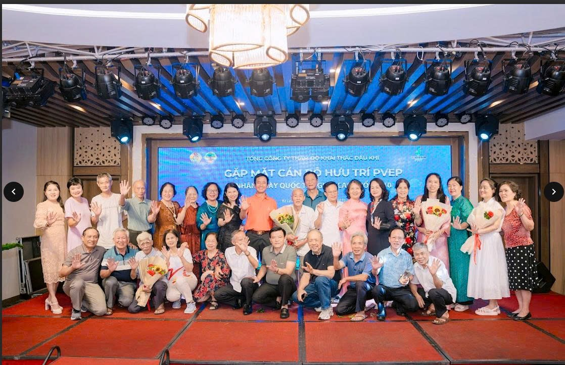 PVEP tổ chức gặp mặt cán bộ hưu trí nhân Ngày Quốc tế Người cao tuổi 1/10