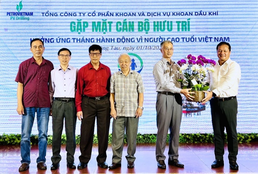 PV Drilling tri ân cán bộ hưu trí nhân kỷ niệm 50 năm Petrovietnam