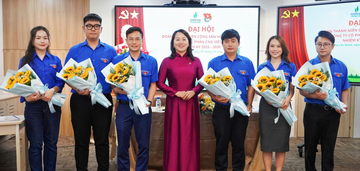 Đại hội Đoàn cơ sở Công ty Cổ phần CNG Việt Nam nhiệm kỳ 2025 - 2030