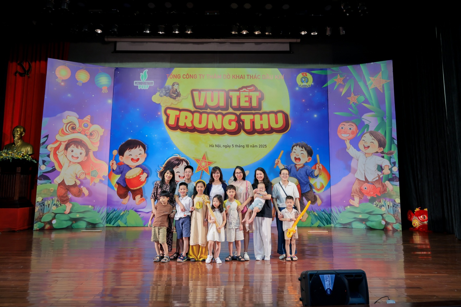 PVEP tổ chức đêm hội Vui Tết Trung thu ấm áp dành cho con em CBNV