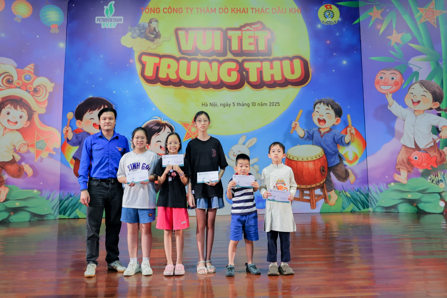 PVEP tổ chức đêm hội Vui Tết Trung thu ấm áp dành cho con em CBNV