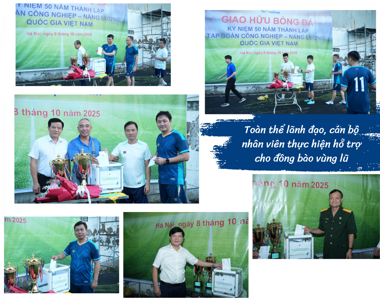 Petrovietnam: Gắn kết trên sân cỏ, sẻ chia trong cuộc sống