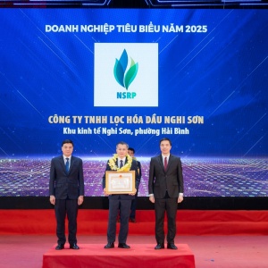 NSRP được vinh danh “Doanh nghiệp tiêu biểu tỉnh Thanh Hóa năm 2025”