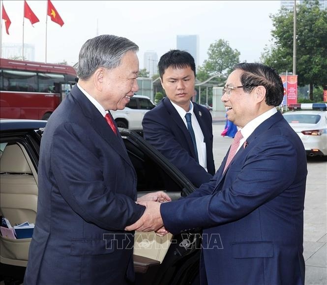 Tổng Bí thư Tô Lâm dự Đại hội đại biểu Đảng bộ Chính phủ lần thứ nhất Tổng Bí thư Tô Lâm dự Đại hội đại biểu Đảng bộ Chính phủ lần thứ nhất