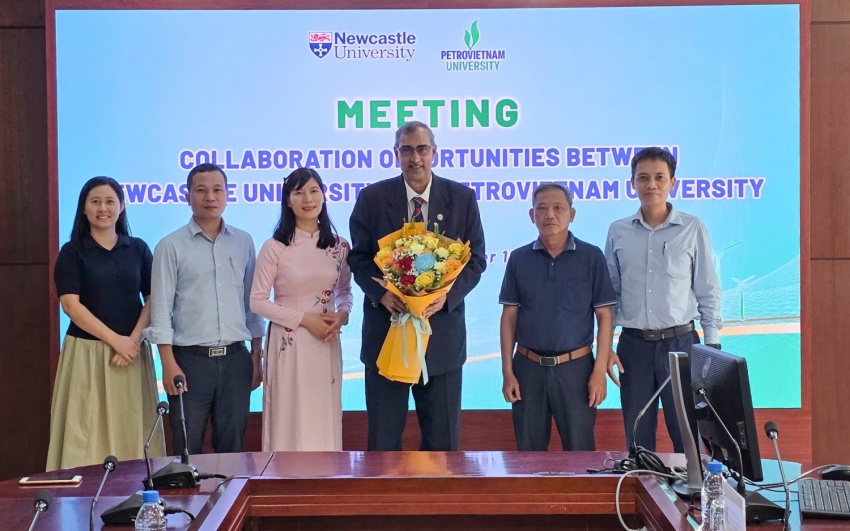 PVU kết nối hợp tác với Đại học Newcastle (Singapore), thúc đẩy năng lượng tái tại và nghiên cứu khoa học PVU hợp tác với Newcastle (Singapore): Bước tiến mới trong nghiên cứu khoa học và năng lượng tái tạo