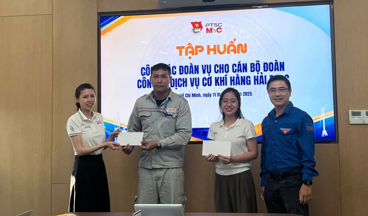 Đoàn Thanh niên PTSC M&C bồi dưỡng kỹ năng cho cán bộ đoàn