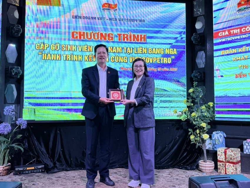Vietsovpetro gặp gỡ sinh viên tại Moskva: Tăng cường kết nối với trí thức trẻ Việt Nam tại Liên bang Nga