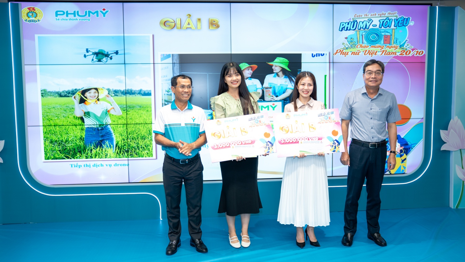 Công đoàn PVFCCo – Phú Mỹ tổ chức chương trình “Phú Mỹ - Tôi yêu” nhân ngày 20/10 Công đoàn PVFCCo – Phú Mỹ tổ chức chương trình “Phú Mỹ Tôi yêu” nhân ngày 20/10