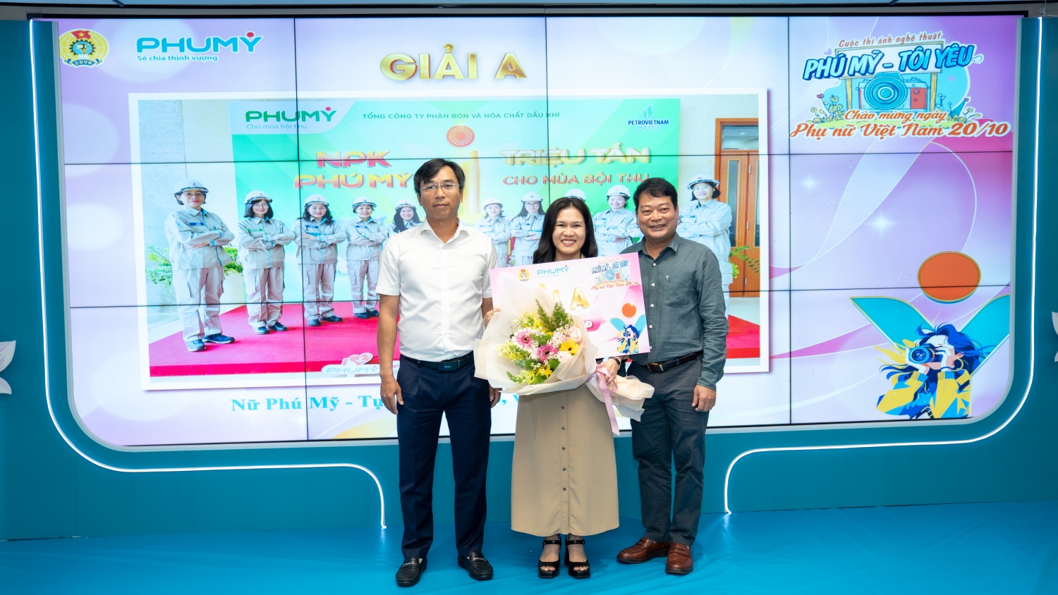 Công đoàn PVFCCo – Phú Mỹ tổ chức chương trình “Phú Mỹ - Tôi yêu” nhân ngày 20/10 Công đoàn PVFCCo – Phú Mỹ tổ chức chương trình “Phú Mỹ Tôi yêu” nhân ngày 20/10