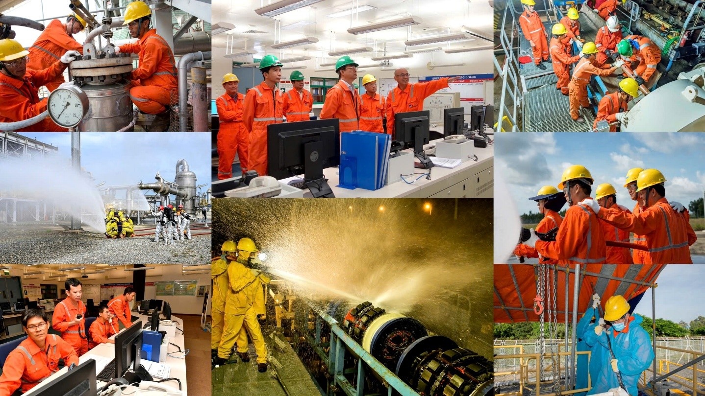 Hoạt động sản xuất, vận hành, huấn luyện và ứng phó an toàn của PV GAS