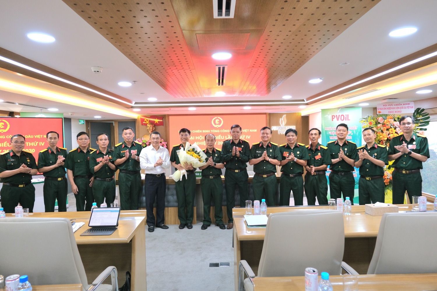 Khí thế mới tại Đại hội Hội Cựu chiến binh PVOIL nhiệm kỳ 2025-2030