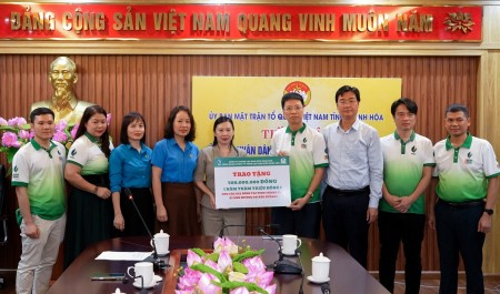 Công đoàn Petrovietnam/NSRP hỗ trợ người lao động và đồng bào tỉnh Thanh Hóa vượt qua khó khăn sau bão