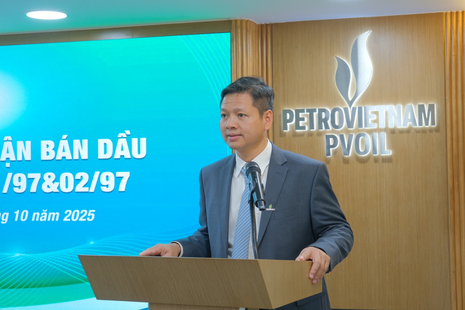 Ông Nguyễn Đức Chính – Giám đốc Ban Điều hành Dự án Lô 01&02 Ông Nguyễn Đức Chính – Giám đốc Ban Điều hành Dự án Lô 01&02