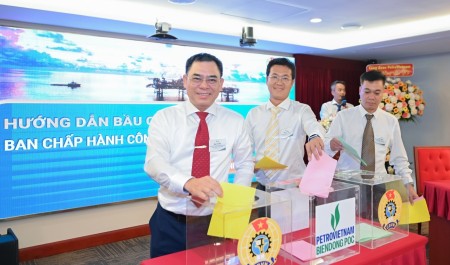 Đại hội Công đoàn BIENDONG POC khóa VI: Phát huy tinh thần đoàn kết - sáng tạo - đổi mới