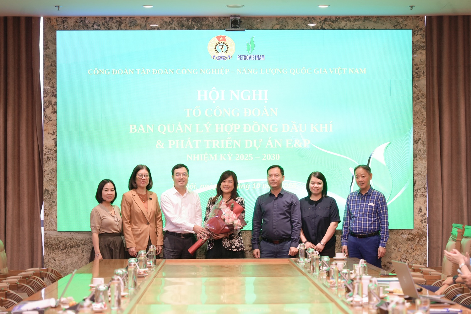 Hội nghị Tổ Công đoàn Ban QLHĐ DK và PTDA E&P Petrovietnam nhiệm kỳ 2025-2030: Đổi mới, đoàn kết, phát triển