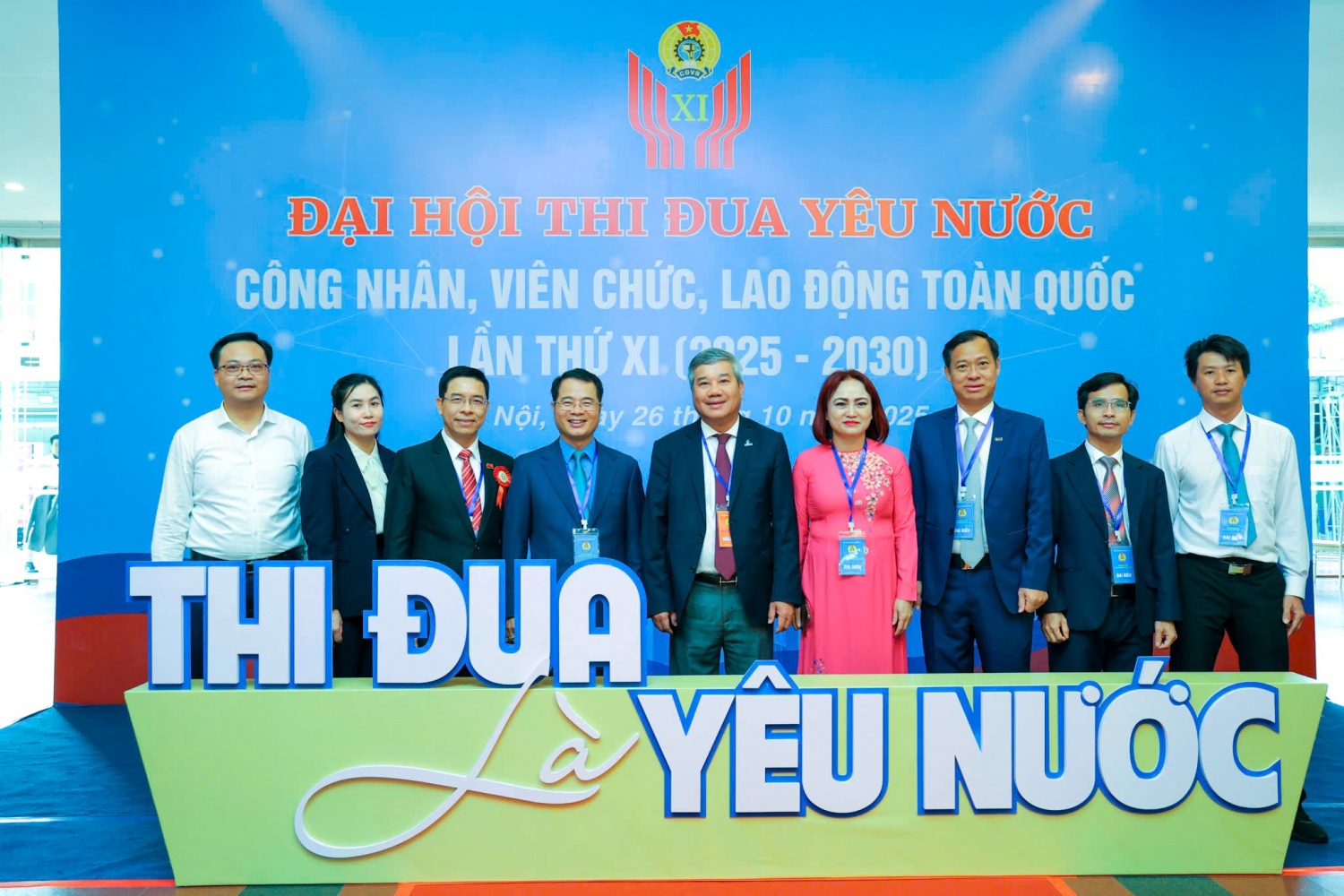 Công đoàn Petrovietnam vinh dự được tuyên dương tại Đại hội Thi đua yêu nước lần thứ XI